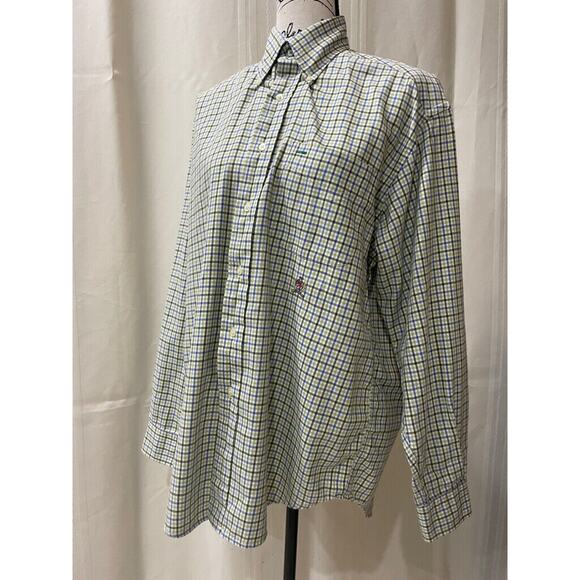 Y2K TOMMY HILFIGER BUTTON DOWN SHIRT LYON CREST EMBROIDERED Sz S ICONIC - Picture 4 of 14